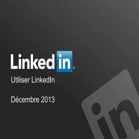 Présentation linkedin