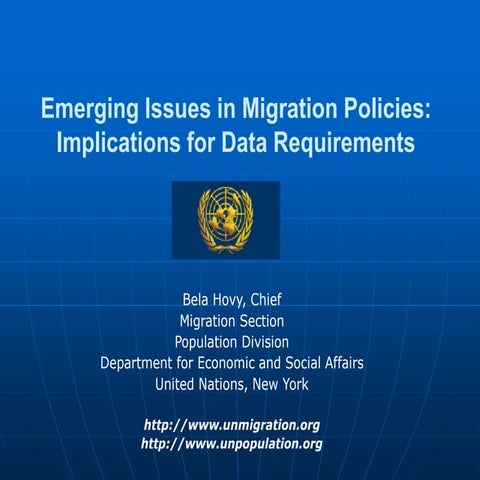 Emerging issues in migration policies.ppt