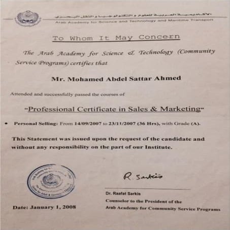 My professional Certificate | PDF