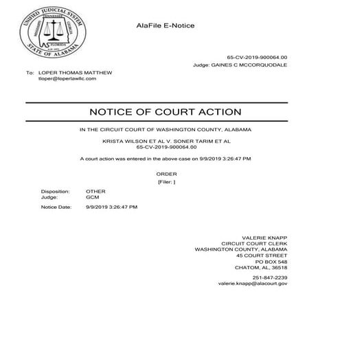 Washington County vs. Soner Tarim Unity School Services respone #WoodlandPrep #Gulen