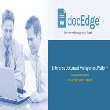 docEdge - Enterprise Document Management Platform