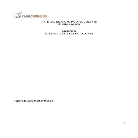 Docente  5º año   unidad 6 pdf