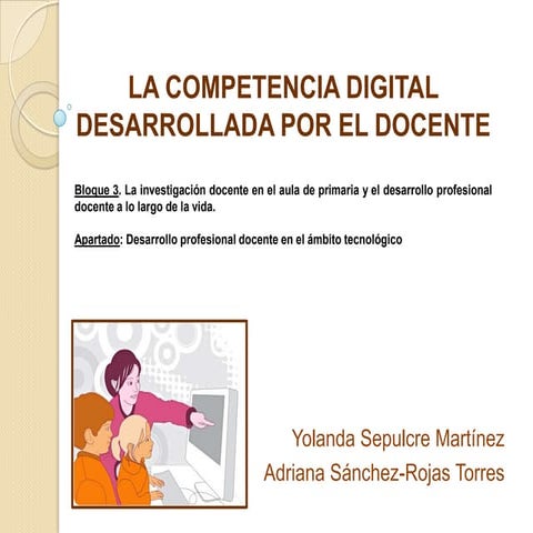 Integración de las TIC en la practica docente | PPTX
