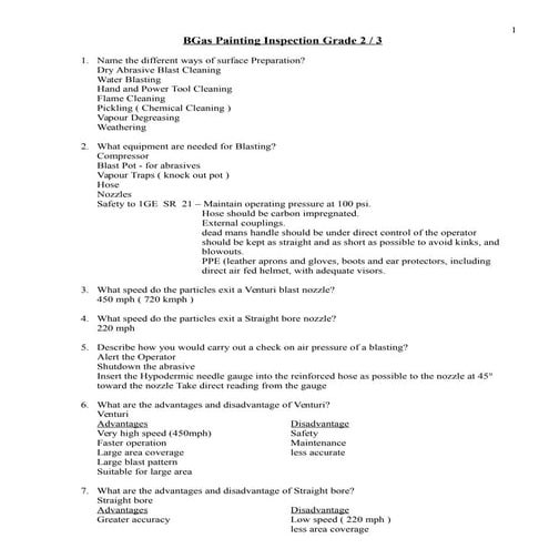 Docfoc.com bgas question and answer | PDF