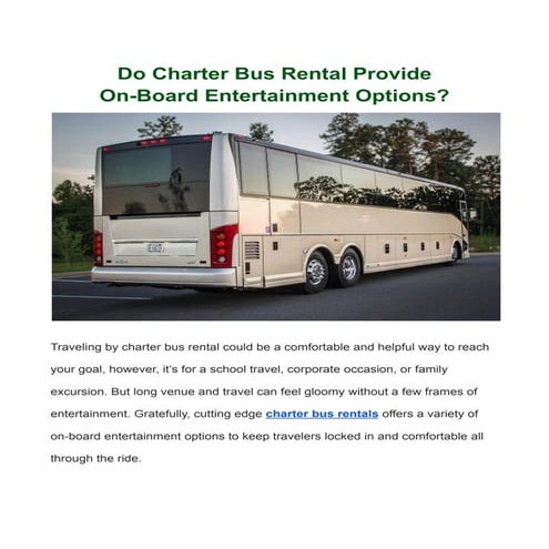 Do Charter Bus Rental Provide On-Board Entertainment Options.pdf
