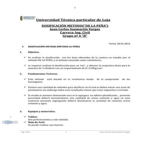 Docificaciòn la peña