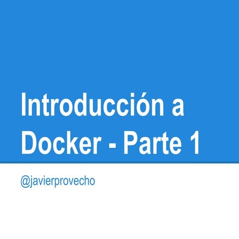 Tecnologia Docker para contenedores Para umg