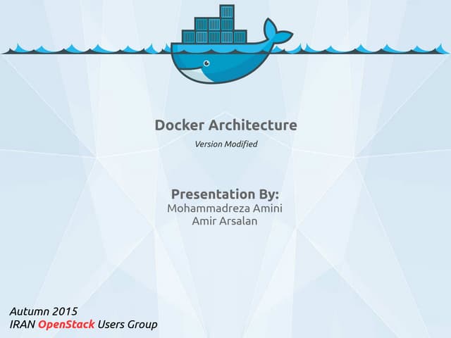 Docker architecture (version modified)