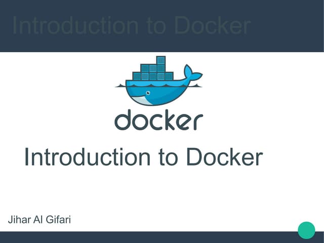 Docker engine - Indroduc