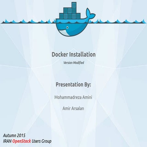 Docker installation