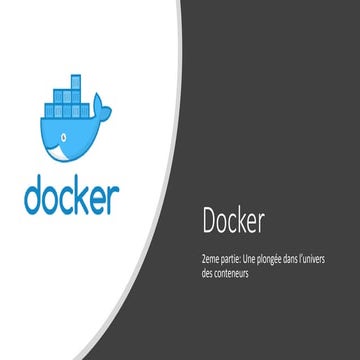 A la découverte de docker, 2ème partie