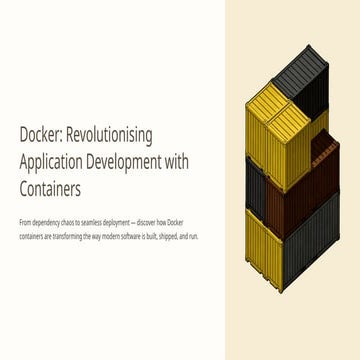 Docker (Containerization): Powering Modern DevOps & Scalable ...