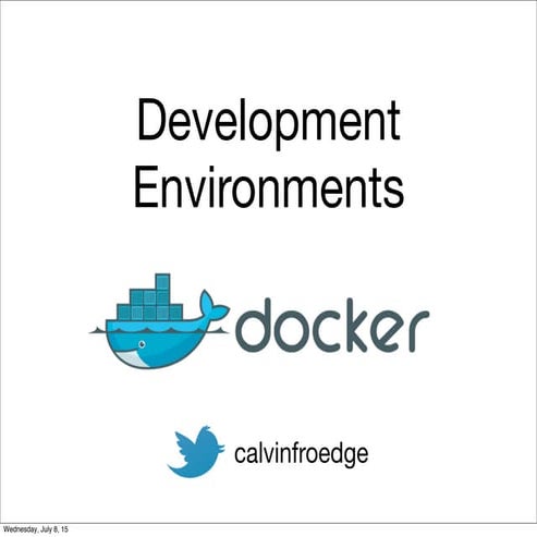 Boston Code Dojo - Docker meetup slides
