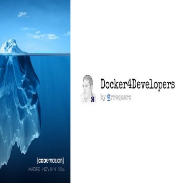 Docker4developers Codemotion2016