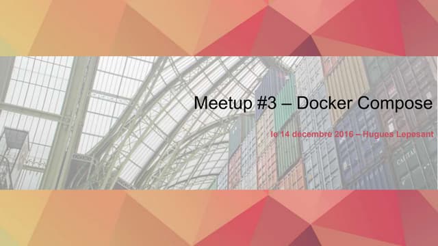 Docker compose