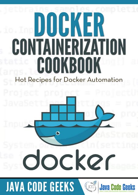 Docker containerization cookbook