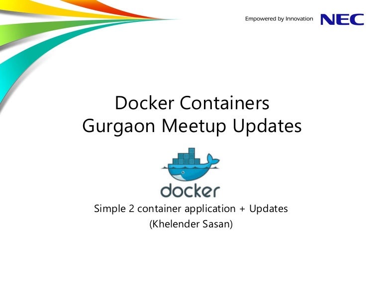 updating docker containers updating docker containers