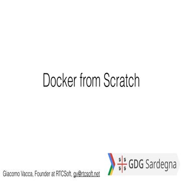 Docker From Scratch