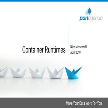 Docker Meetup Rosenheim: Container Runtimes