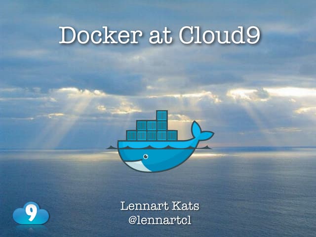 Docker at Cloud9 IDE