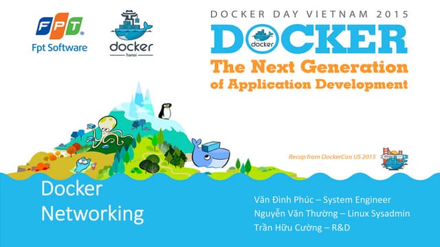 DockerDay2015: Docker Networking