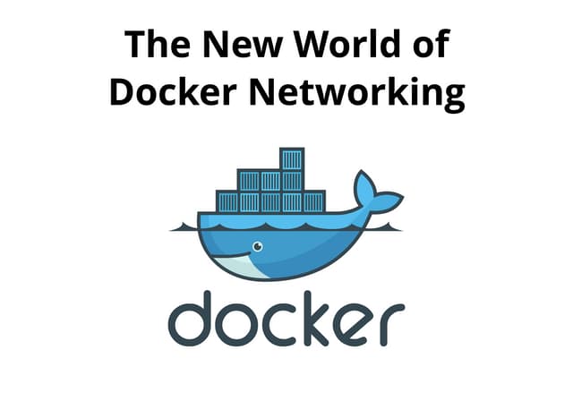 Docker Multihost Networking 