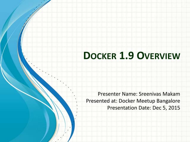 Docker 1.9 Feature Overview