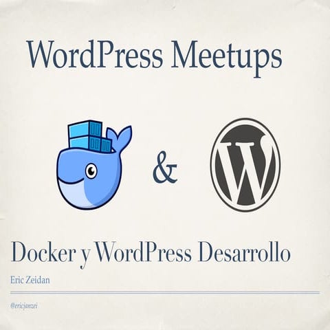 Dockerparadesarrollo