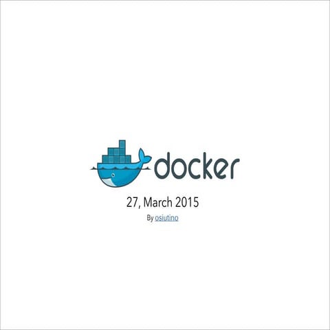 Introduction to Docker