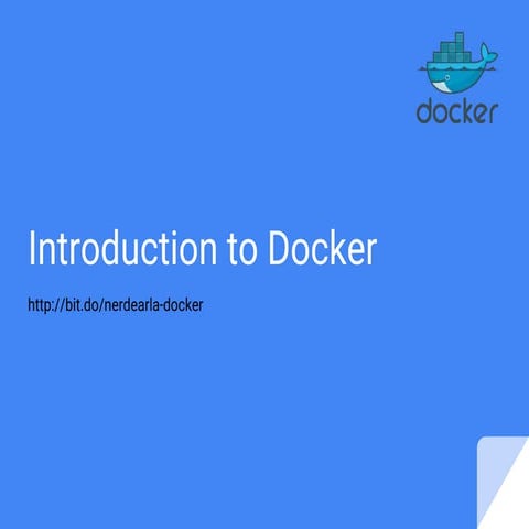 nerdear.la 2016 - Docker workshop