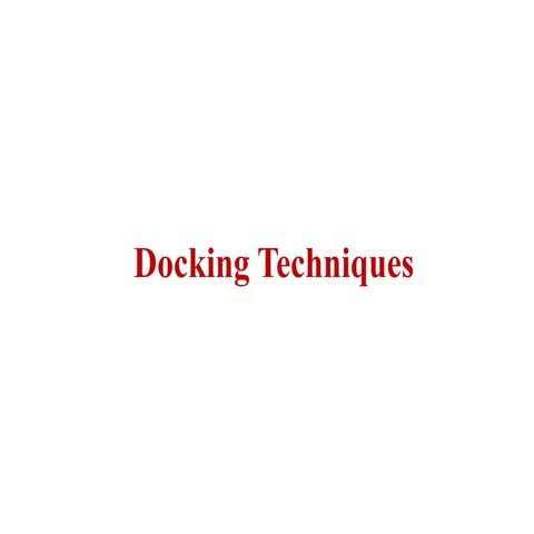 Docking techniques