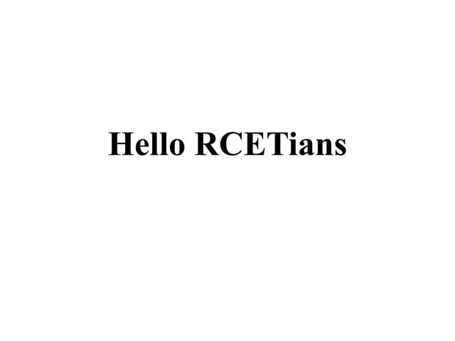 A Visit To RCET Bhilai For Career Guidance