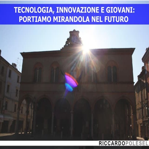 Progetto Wi-Fi e Coworking a Mirandola