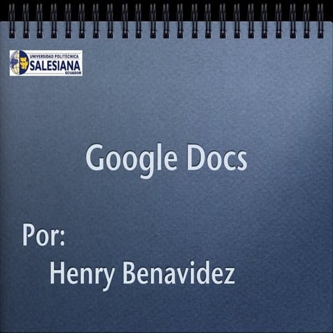 Docs  y spreadsheets 