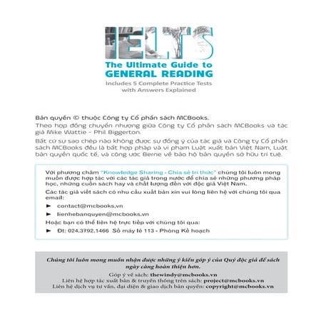 Doc Thu IELTSMIKE The Ulitmate Guide To General Reading