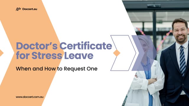 Doctor’s Certificate for Stress Leave: When and How to Request One