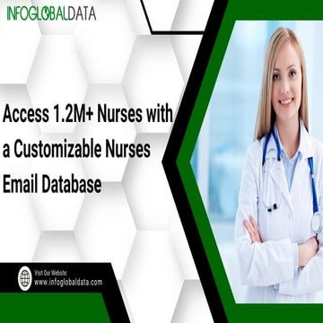 Beneficiaries of Infoglobaldata  Nurses Email List