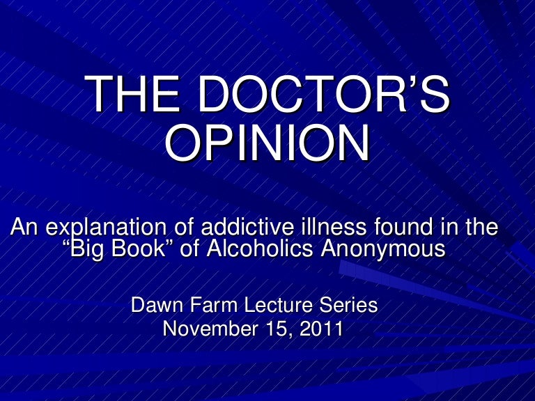 the-doctors-opinion-on-alcoholism-revisited-november-2011