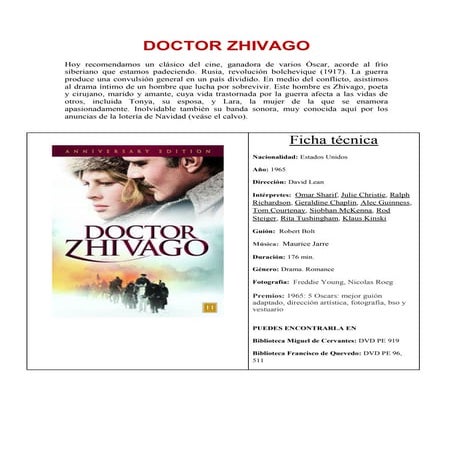 Doctor zhivago