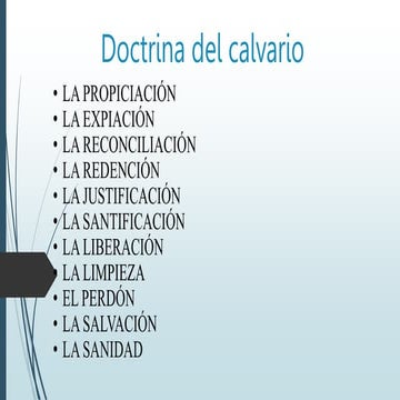 Que es el Propiciatorio Según la Biblia. | PDF