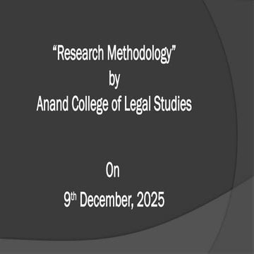 Doctrinal and non doctrinal research llm 91225.pptx