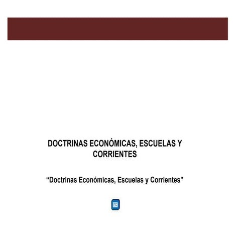 Doctrinas económicas