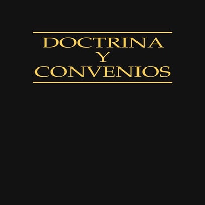 Doctrina y Convenios, Escrituras SUD en Español