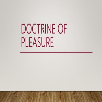 doctrine of pleasure.pptx