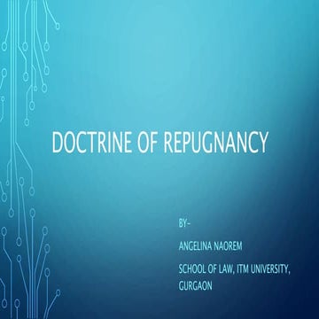 Doctrine of repugnancy