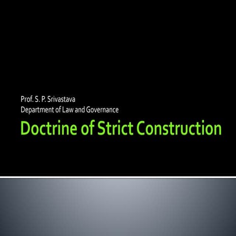 Doctrine of Strict Construction.pptx