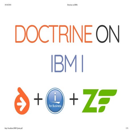 Doctrine on IBMi
