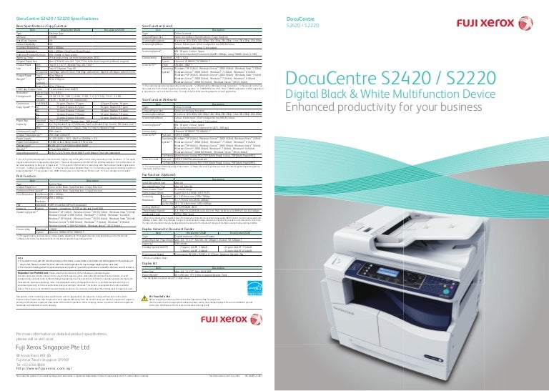 docucentre s2420