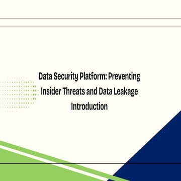 Don’t Let Your Data Walk Out the Front Door