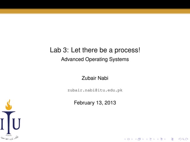 AOS Lab 1: Hello, Linux!